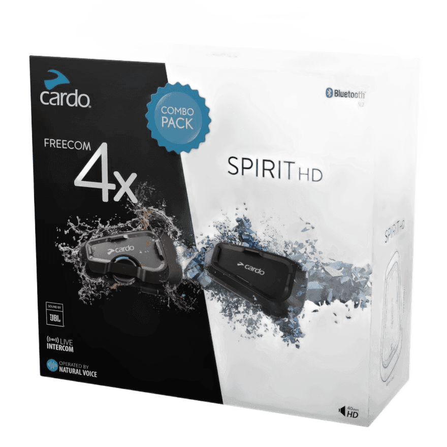 Cardo PACK FREECOM 4X et SPIRIT HD